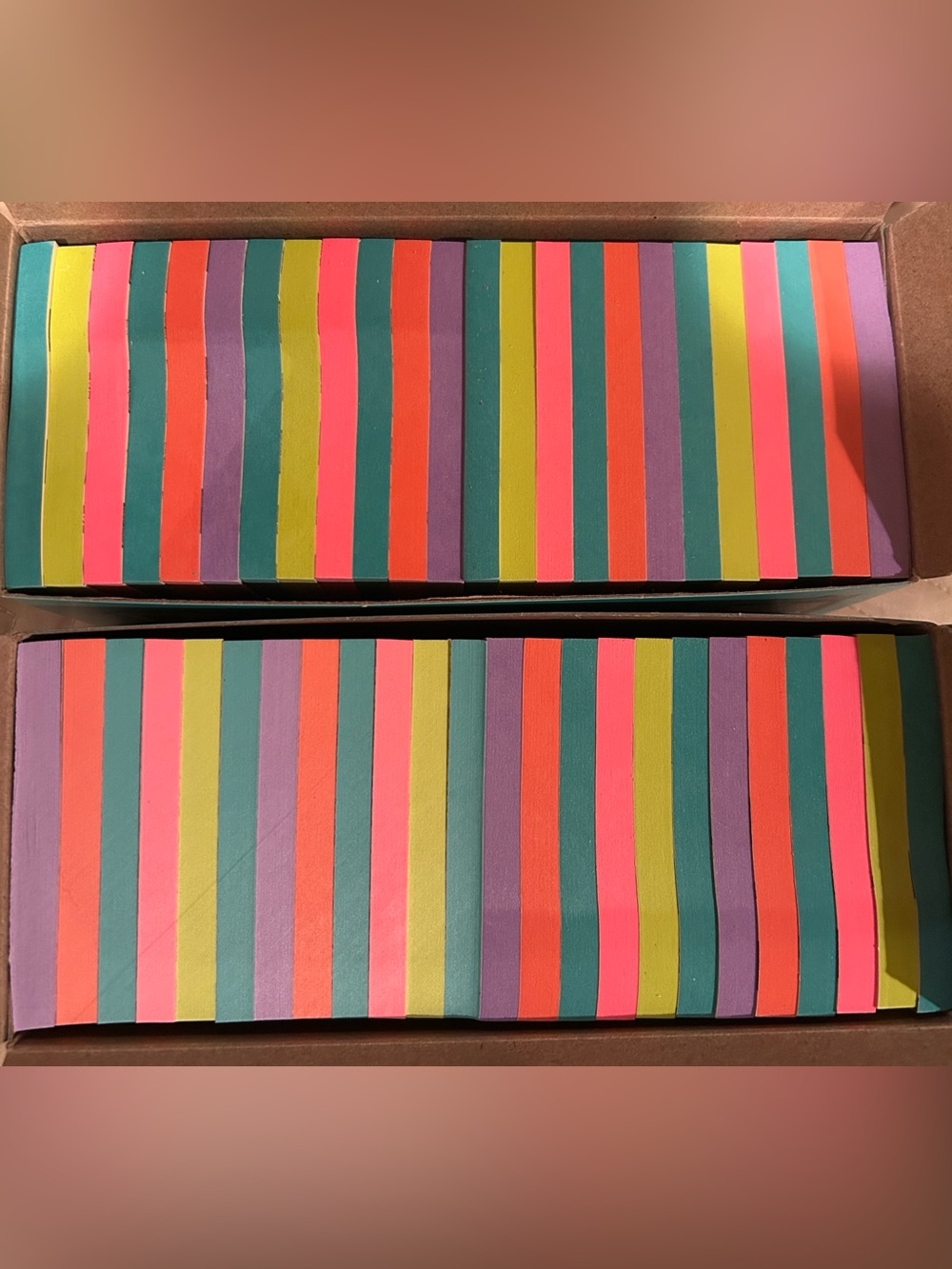 Post-it Notes Super Sticky48 Pads 2 Boxes of 24  Pink, Purple, Orange, Turquoise